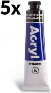 Akrylová barva PRIMO, 18ml,1ks, modrá, tuby