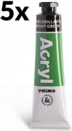 Akrylová barva PRIMO, 18ml,1ks, zelená, tuby