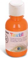Barva na textil PRIMO, 125ml, oranžová