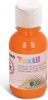 Barva na textil PRIMO, 125ml, oranžová