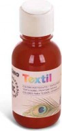 Barva na textil PRIMO, 125ml, hnědá