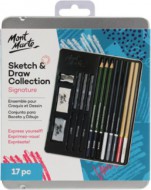 Mont Marte kreativní sada na kreslení, č.0033, 17 ks, kovový box