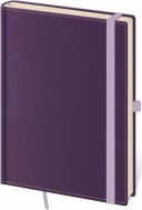 Linkovaný zápisník Double Violet M - zvětšit obrázek