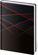 Linkovaný zápisník Vario L - BLACK DESIGN