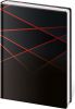 Linkovaný zápisník Vario L - BLACK DESIGN