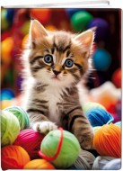 Památník A5 13x18cm čistý Kitten - zvětšit obrázek