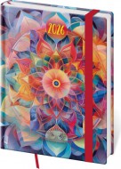 Týdenní diář B6 Vario Kaleidoscope s gumičkou - zvětšit obrázek