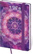 Kapesní diář Vario Mandala s gumičkou - zvětšit obrázek