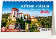 Kalendář Křížem krážem Českou republikou - zvětšit obrázek