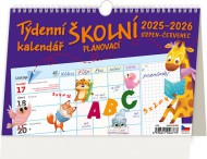 Týdenní školní plánovací kalendář - zvětšit obrázek