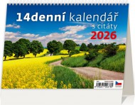14denní kalendář s citáty stolní - zvětšit obrázek