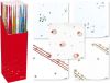 Transparent folie ROLE potisk 0,7 x 2,5 m B-051TJ Vánoce