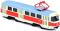 Tramvaj Tatra T3 česká kovová 16cm