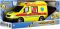 Auto RC ambulance plast 20cm na dálkové ovládání 2