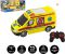 Auto RC ambulance plast 20cm na dálkové ovládání 2