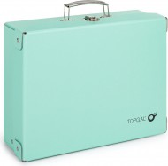 Kufřík na výtvarné potřeby zelený Topgal CASE 24064