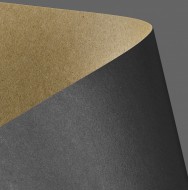 Kreativní papír KRAFT černá 275g, 20ks