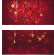 Vánoční obálky E1 s potiskem - zvětšit obrázek