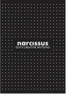 Narcis blok DOTS A4 60l 80g lepený černý - zvětšit obrázek