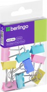 Kancelářské klipy 19 mm Berlingo - pastelový mix - zvětšit obrázek