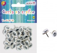 ALIGA oči připínací MT-6411 30ks 10mm - zvětšit obrázek