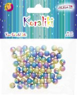 Korálky plastové 8 mm 60 ks - zvětšit obrázek