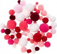 Bambule BREWIS mix velikosti 20 g - růžové