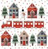 Ubrousky DAISY L (20ks) Christmas Houses and Train