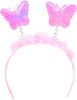Párty čelenka růžová - Víla
