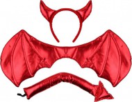 Párty převlek Čertík s křídly - zvětšit obrázek