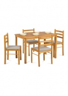 Jídelní set AUT-6060 OAK - zvětšit obrázek