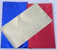 Sáček celofánový zlatý 15 x 25 cm