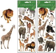 Samolepky ZOO 30x12 cm