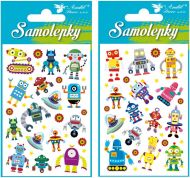 Samolepky roboti 8 x 12 cm