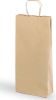 Papírová taška na víno, 2 láhve - hnědá