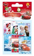 Jmenovky na dárky vánoční DISNEY 6 ks