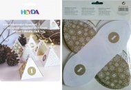 Adventní kalendář set 180g zlato/bílý
