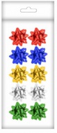 Rozety 2,5cm metalické mix 10 ks - zvětšit obrázek