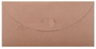 Obálka DL EKO, ozdobná, přírodní 220x110 mm - zvětšit obrázek