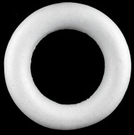 Polystyrenový věnec 19 cm 