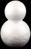 Sněhulák polystyren 6,7x11,5 cm
