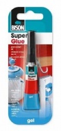 Lepidlo vteřinové BISON Super Glue gel 2 ml