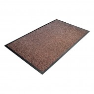 Hnědá textilní čistící vnitřní vstupní rohož - 200 x 130 x 0,8 cm - zvětšit obrázek