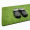 Zelená vstupní rohož z umělého trávníku FLOMA Gras