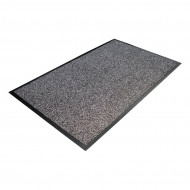 Šedá textilní čistící vnitřní vstupní rohož - 200 x 130 x 0,8 cm - zvětšit obrázek