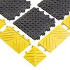Černá protiúnavová protiskluzová rohož Diamond Flex Lok Solid - 30 x 30 x 2,5 cm