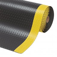 Černo-žlutá protiúnavová průmyslová laminovaná rohož (role) Saddle Trax - 22,8 m x 122 cm  - zvětšit obrázek