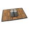 Gumová kokosová vstupní rohož Squares - Lines - 75