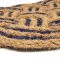 Kokosová vstupní rohož Jumbo Oval Blue - 75 x 45 x
