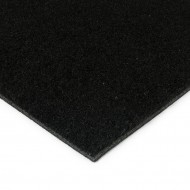 Černá kokosová zátěžová vstupní čistící zóna Synthetic Coco - 100 x 100 x 1 cm - zvětšit obrázek